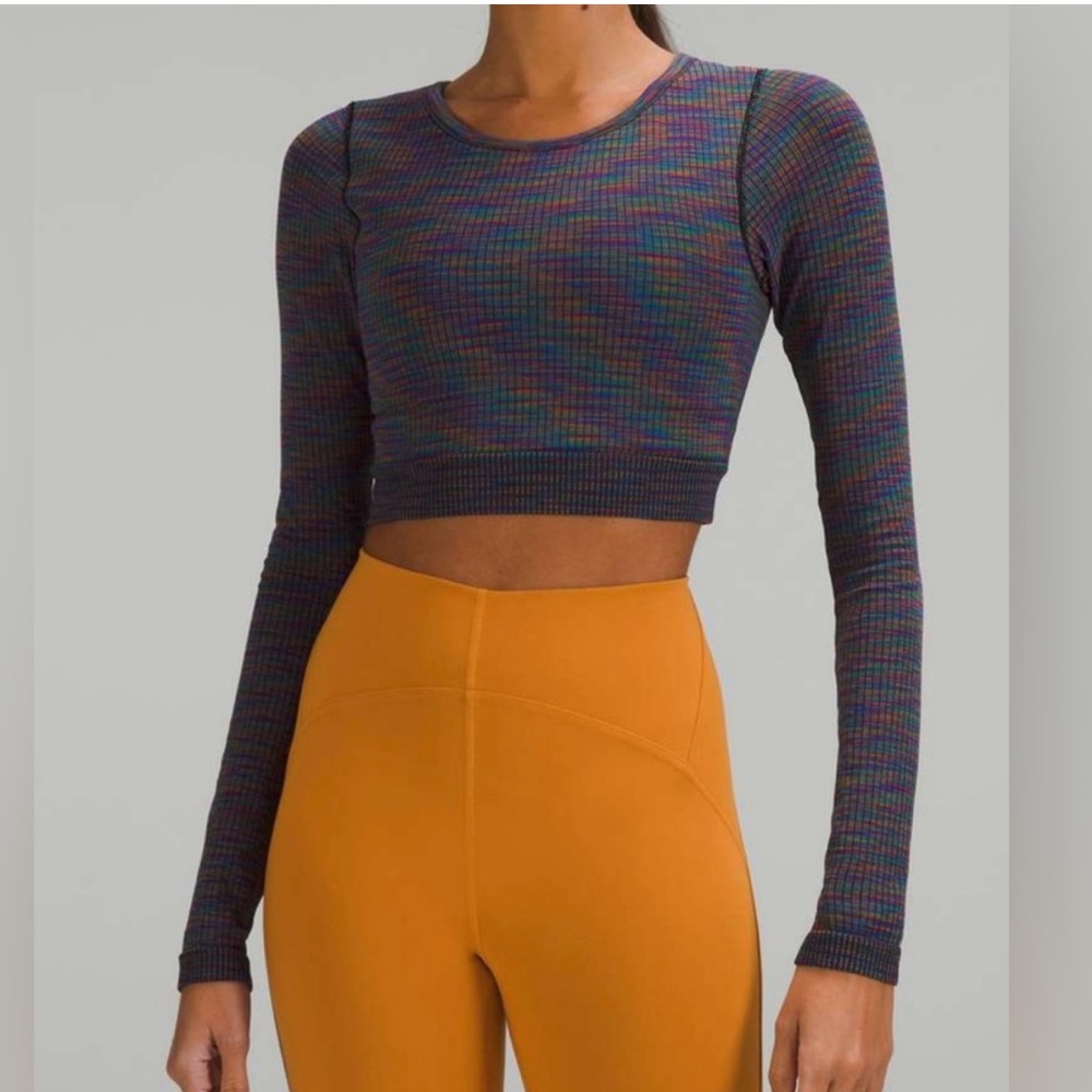 Lululemon Ebb To The Street Long Sleeve Top